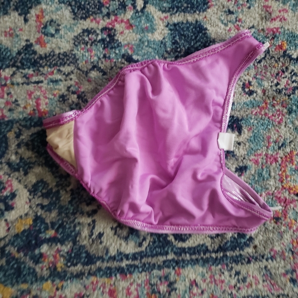 VNTG Metalic Purple Bikini Bottoms - Picture 4 of 4